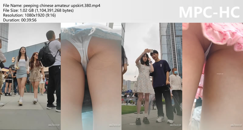 peeping chinese amateur upskirt.380